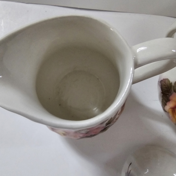 Cream and Sugar dish Vintage Royal Grafton two handle rare made in England - Picture 8 of 8